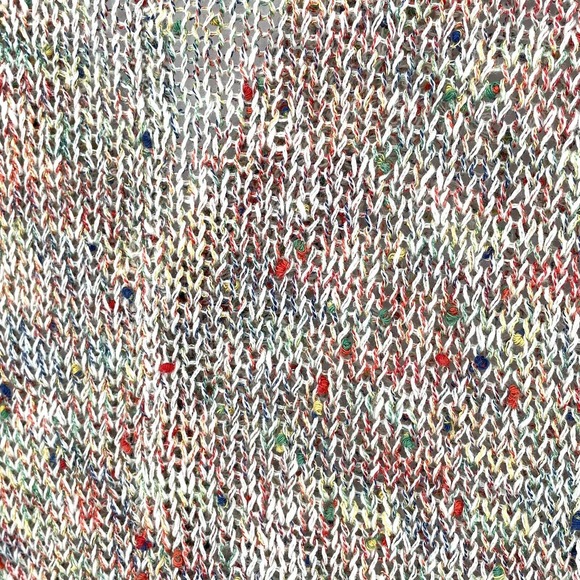 KBF Urban Research One Piece A-Line Long Sleeve Multi Color Cardigan Sweater - Picture 5 of 7